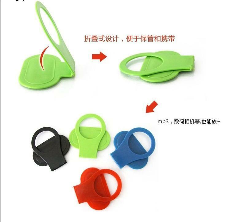 Foldable Mobile Cell Phone Wall Plug Charger Charging Rack Hang Holder Socket