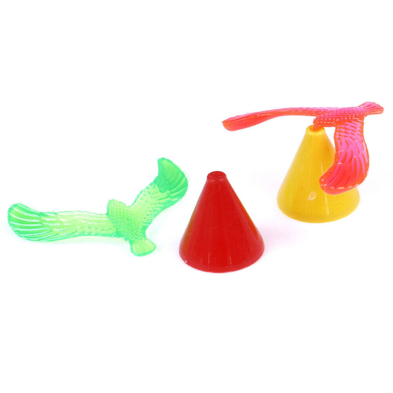 5Set balancing bird + pyramid magic physics science enlightenment funny kid t Gw