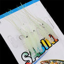 5pcs Luminous Shrimp Baits Fishing Lure Single Hook Tackle Crank Fish Tool Hot