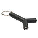 2Pcs 3.5mm Male to 2Female Stereo Audio Headphone Earphone Splitter Adapter