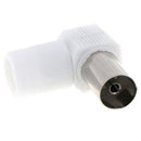 2pairs 90 Degrees Male and Female TV Plug Jack for Antennas TV RF  BX
