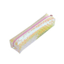 Pencil Case School Pencil Case For Girl Student Quality Pu Pencil Box Cosme