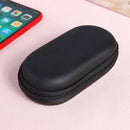 Mini Zipper Earbuds Pouch USB Cable TF Card Waterproof EVA Earphone Storage Bag