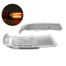 2Pcs Car LED Turn Signal Light Rearview Mirror Light Blinker Indicator Ambe
