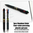 0.7mm Multicolor Press Ballpoint Pen School Office Supplies X3K8