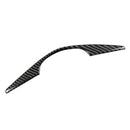 Carbon Fiber Car Interior Refit Steering Wheel Decorative Cover Trim For Ca U4E5