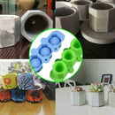 Silicone Mold Geometric Polygonal Concrete Flower Pot Vase Cup Mold Party B C2D2