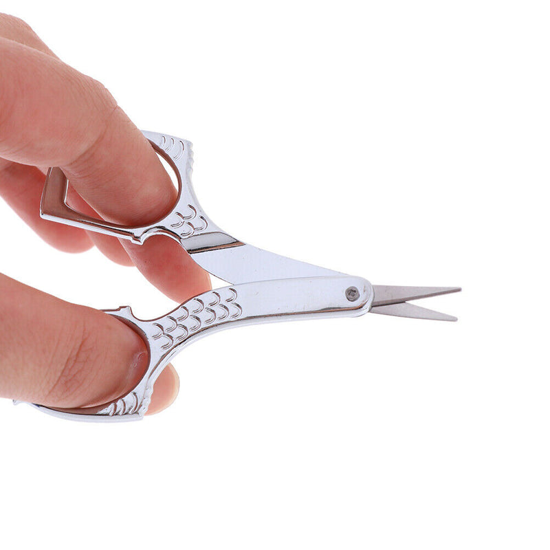 1x Eyebrow Scissor Makeup Manicure Scissors Nose Hair Scissors Nail File Shar Kw