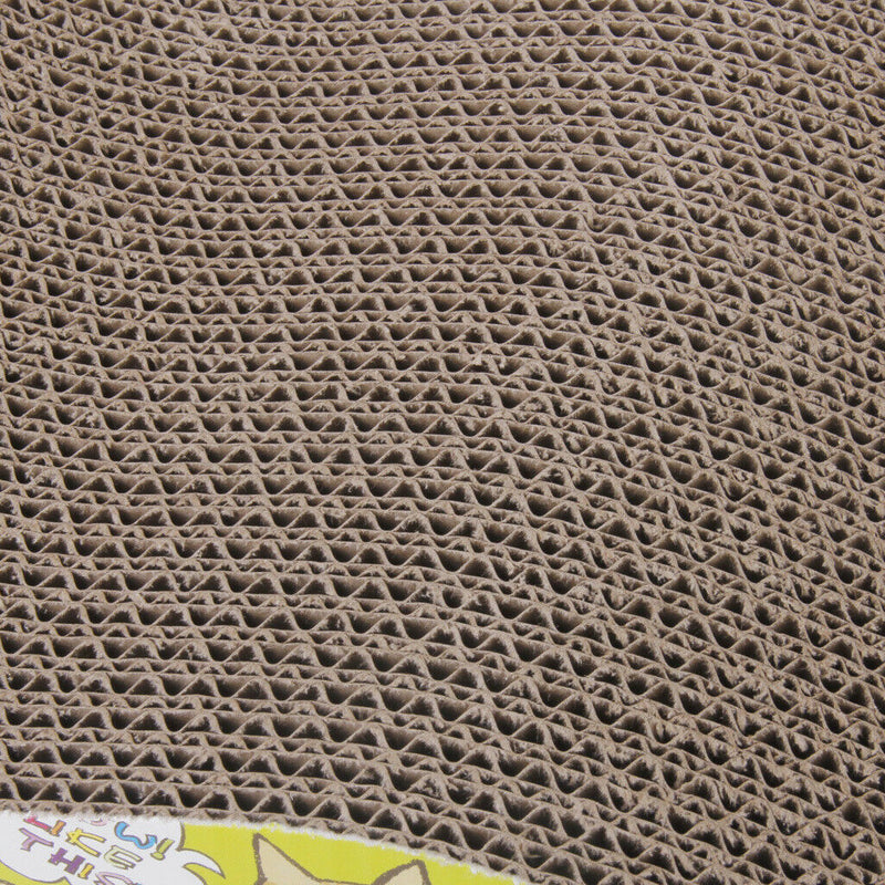 Cat Scratcher Cardboard Curved Shape - Honeycomb Wave Design - Brings More Fun