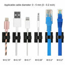50 pcs. Self Adhesive Cable Clamp Plastic Rectangular Cable Clips Cable Tie