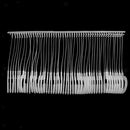 1000 Pcs Kimble Tags Barbs Clothing Tag Using Tagging Gun Half-round 50mm