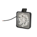 Offroad LED Work Light Bar Mini 27W Square Waterproof Spot Beam Driving Fog Lamp