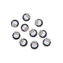 10pcs B103 16x2mm 10K Ohm Double Dial Taper Volume Wheel Duplex Potentiometer ME
