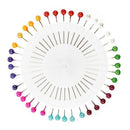 Craft Pin Wheel - 40 Pins - Ball Shaped Pin Heads. Sewing / Quilting Pins.