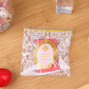 100Pcs Cookies Biscuits Bags Self-adhesive Party Wedding Bag Cake Candy Bag@