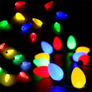 Festival Necklace LED Light Up Plastic Flashlight Christmas Party Bulb  For Kid