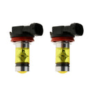 2pcs Yellow H11 100W High Power Car Fog Daytime Running Light LED Bulbs