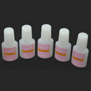 Hot 5 Pcs 10g False Nail Art Glue Tips Acrylic Decoration with Brush