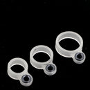 23pcs Luminous Fishing Rod Guide Line Ring Tips Guides Eye Rings Kit,23 Size