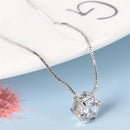 Trendy Zircon Rhinestone Choker Pendant Chunky Statement Chain Necklac JewelryJR