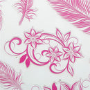 Beautiful Colorful Feather Shape Rubber Stamp Scrapbooking Photo Album Decor-OZ