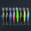 Fishing Lures Bait Wobblers Bass Crankbait Tackle_12.5CM/14.6g B6K1 B3L2 U4H2