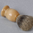 Handmade Badger Hair Wood Shaving Brush Wooden Handle Salon Barber Men Tool Gift