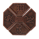 Box Lock Puzzle Classic Metal Brain Teaser IQ Test Toys Mind Game (Level 1)