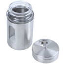 Stainless Steel Flour Sifter Cup Baking Sugar Salt Pepper Herb Shaker Jar T V8U4