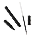 High Quality Brass 0.5mm Chrome Trim Gel Pen Writing Instrument Black