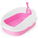 Toilet Bedpan Cat Litter Box Cat Dog Tray Toilet Supply Teddy Anti-Splash P