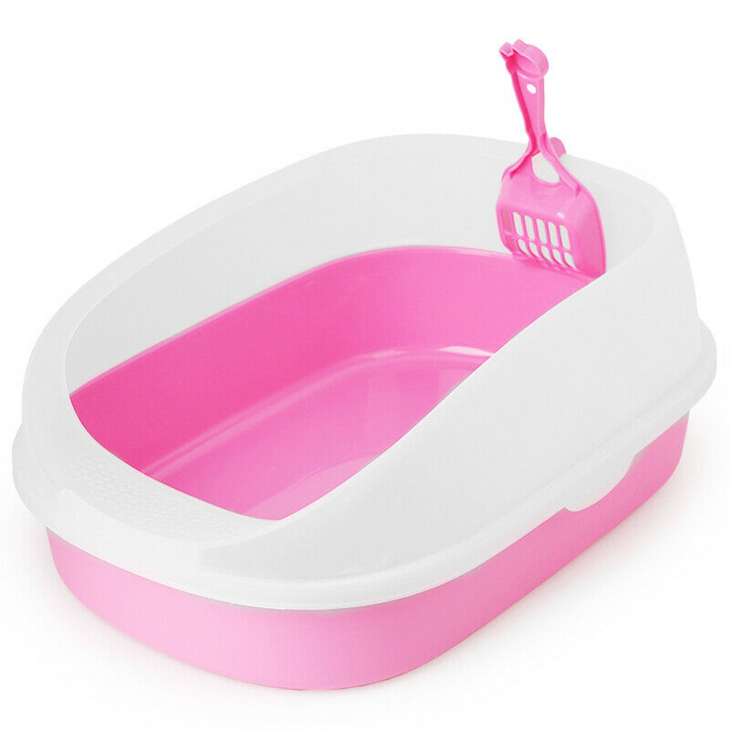 Toilet Bedpan Cat Litter Box Cat Dog Tray Toilet Supply Teddy Anti-Splash P