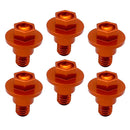 6pcs Motorcycle Front Fork Guard Bolt Screws for  690ENDURO/R 08-18