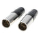 3 Pin XLR Connectors Male Microphone Mic Cable Plug Connector Audio