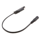 2 Pieces SAE to DC Coax Motorcycle Heat Clothing Adapter 18AWG Copper Wire