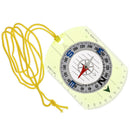 1pc Outdoor Compass Baseplate Ruler Map Scale Compass Directional Cross-country