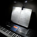 Orchestra Music Stand Light LED Clip-on Adjustable Book Reading Lamp USB lj