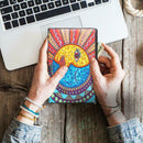 DIY Sun Moon Face Special Shaped Diamond Painting Wristlet Wallet Clutch