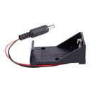 2PCS New 9V Battery Holder Box Case Wire Plug 5.5*2.1mm for Arduino H7N5