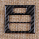 5x/Set Carbon Fiber ABS Inner Air Conditioner Outlet Trim Fit for BMW E90/92/93