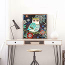 5D DIY Special Shaped Diamond Painting Owl Cross Stitch Mosaic Craft Kits