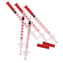 20pcs1ml Disposable Plastic Liquid Dispenser Syringe Needle injection insulinFT