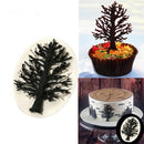 Gray Christmas tree Silicone Mold Chocolate Fondant Moulds Baking DIYBX