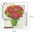5D DIY Full Drill Diamond Painting Flowers Embroidery Mosaic Kits (hg357)