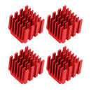 4pcs/lot Aluminum Cooler Heatsink For TMC2100 Stepper Motor Driver Red