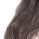 Wig female black gray bleaching gradient large wave hair set in the curly hairOZ