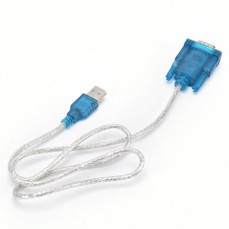 1.5m USB to RS232 Serial 9 Pin DB9 Female Converter Adapter Cable Win XP7 8 10 C