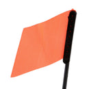 Foldable Ice Fishing Rod with Flag Round Tip-Up Ice Fishing Orange Flag Fishing