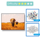 1000pcs DIY Nature Elephant Puzzle Educational Learning Assembling Toys