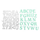 Metal Cutting Dies Stencils for DIY Scrapbooking Photo Album Capital Letter